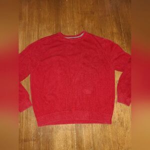 ST. John's Bay Mens 2XL dark red sweater